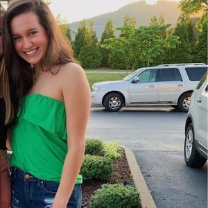 Green Crown and Ivy Top